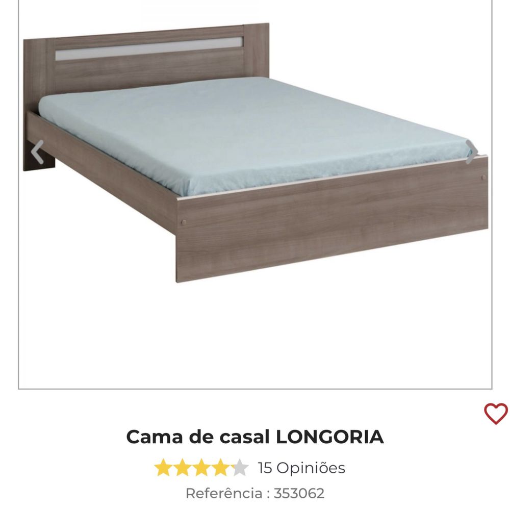 Cama casal nova sem uso