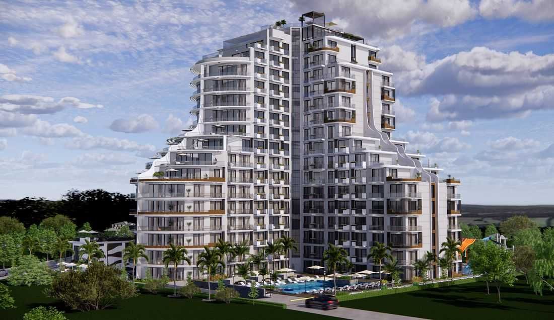 Апартаменты в  курортном комплексе, Газиверен,Северный Кипр