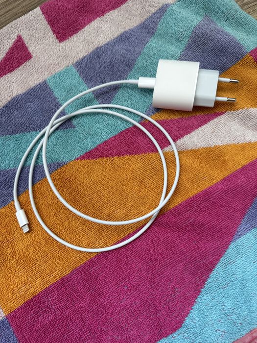 Apple Быстрая ОРИГИНАЛ зарядка Туре С 20W блок айфон адаптер Ват