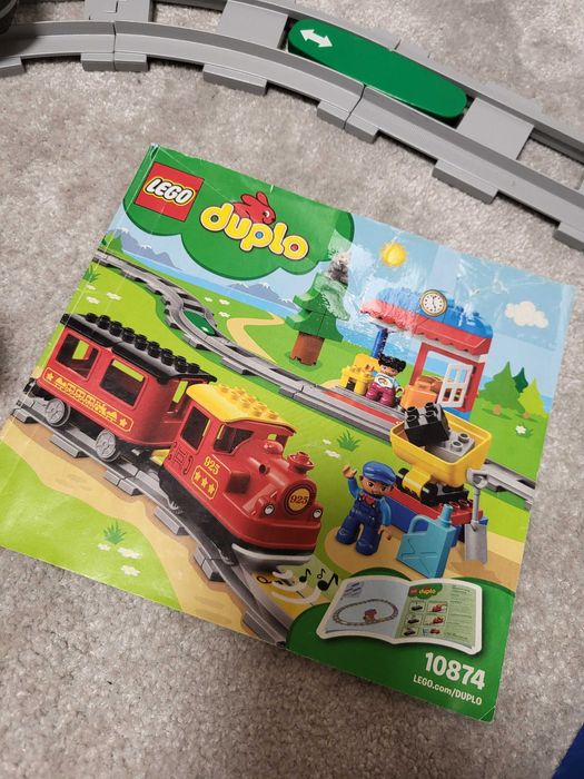 Sprzedam LEGO DUPLO Pociąg parowy interaktywny, z dźwiękiem 10874