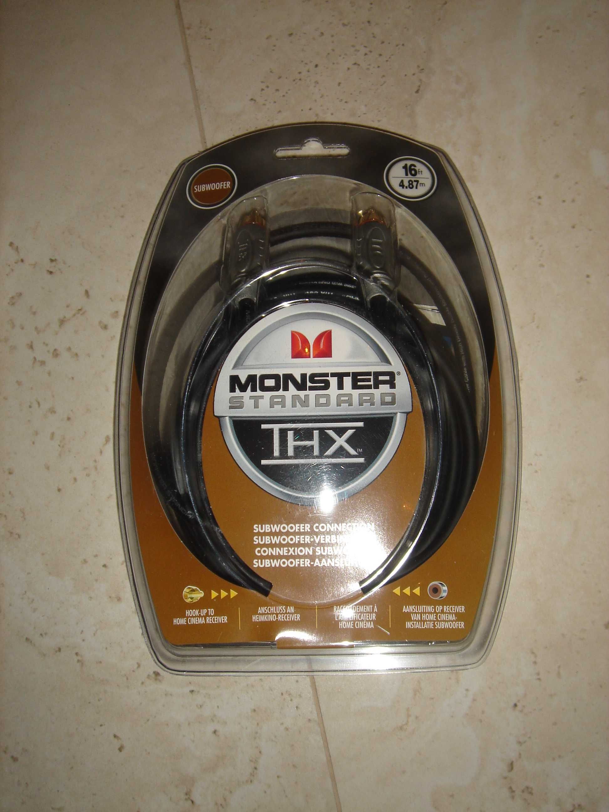 Monster Kable THX Subwoofer Connection