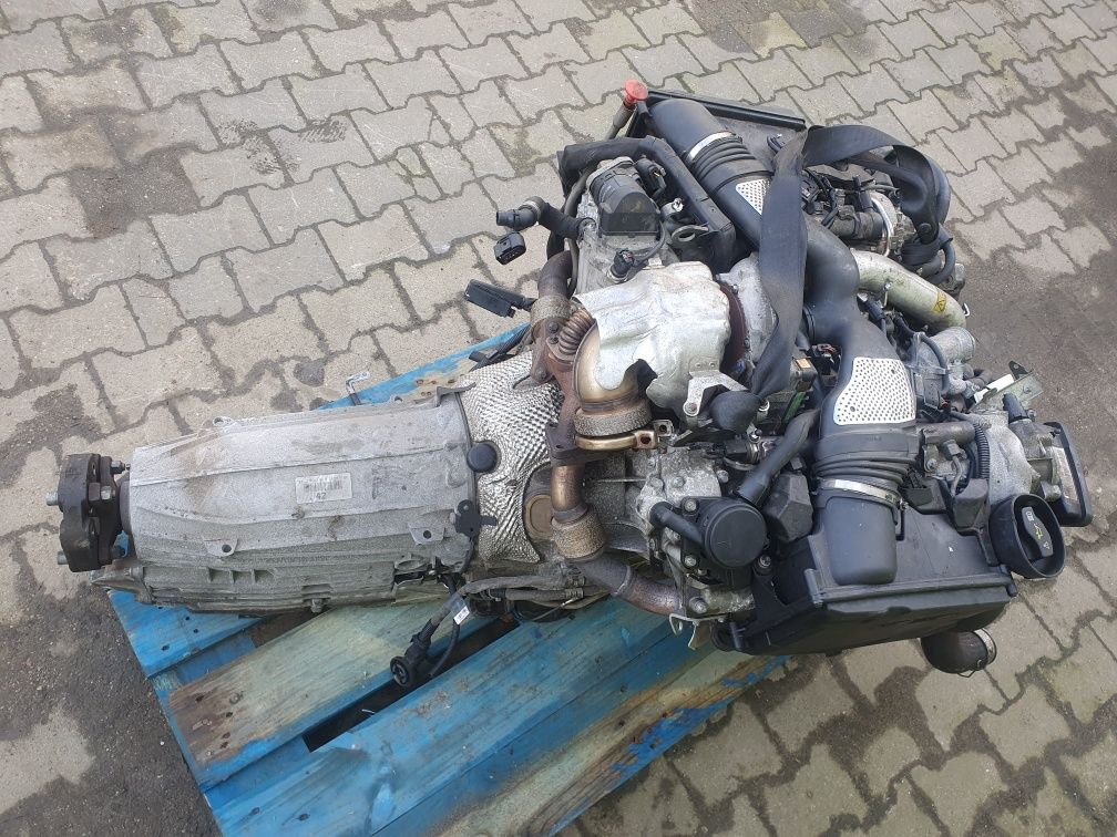 Oem642 v6 cdi mercedes silnik cls w212 w219 komplet osprzęt skrzynia