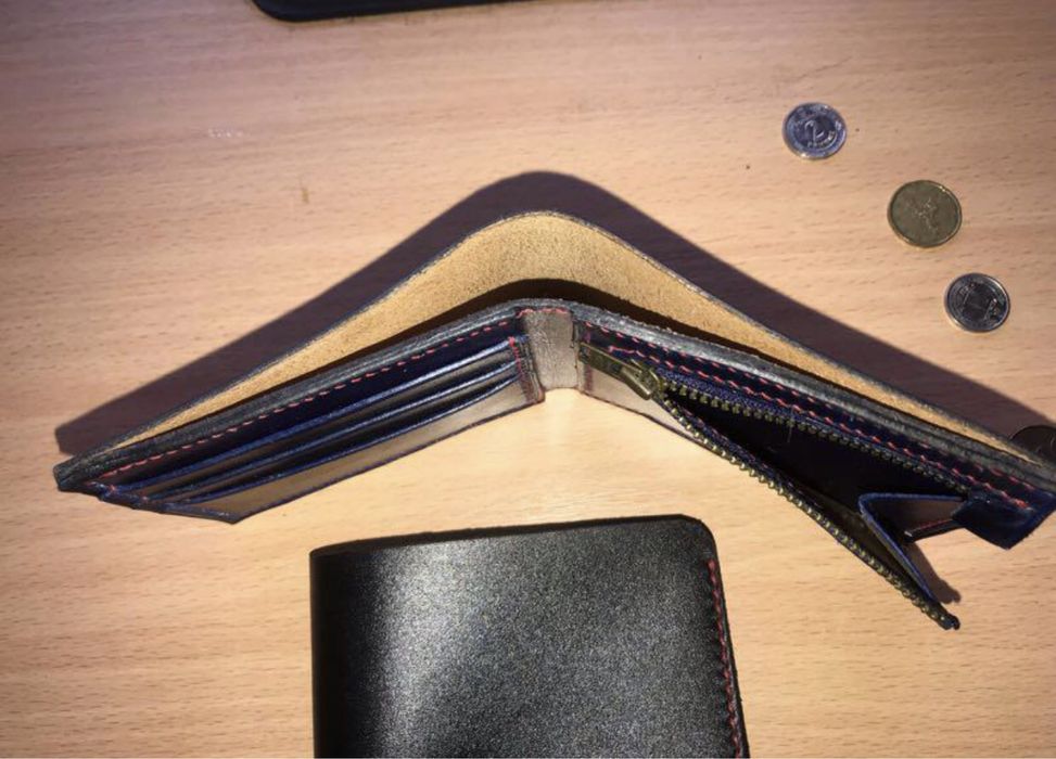 Портмоне ручної роботи біфолд кошельок