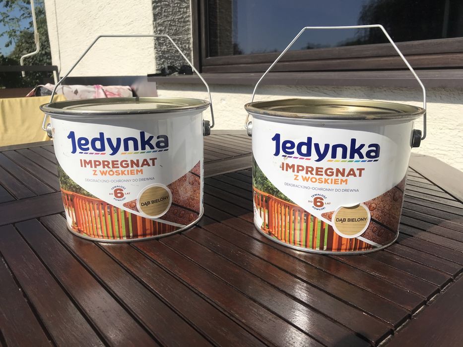 Impregnat do drewna z woskiem Dąb bielony