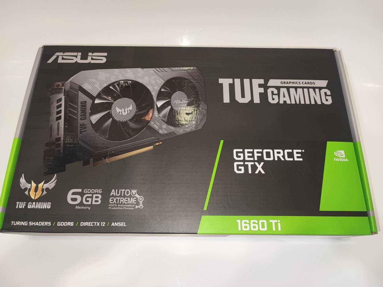 Відеокарта Asus TUF GeForce GTX 1660 Ti Evo OC 6144MB