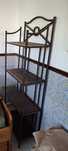 Estante de metal vintage