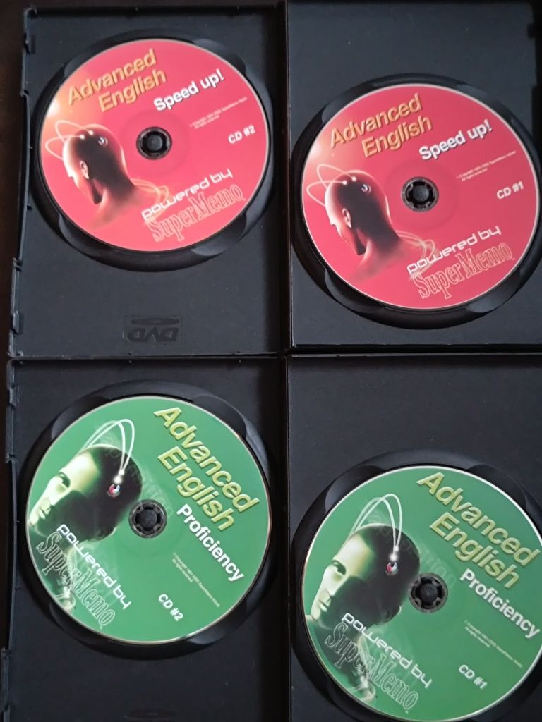 Advanced English : Speed up! + Proficiency zestaw 2 płyt CD