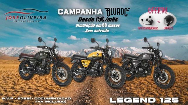 Bluroc Legend 125cc - Campanha 2023