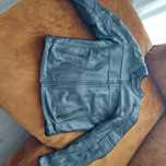 Casaco motard pele S