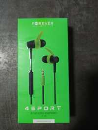Słuchawki dokanałowe FOREVER 4Sport SP-100 Zielone