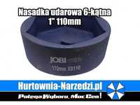 Nasadka 110 mm 1" udarowa 6-kątna Cr-Mo JOBIextra 110mm