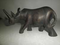 Rinoceronte, arte africana