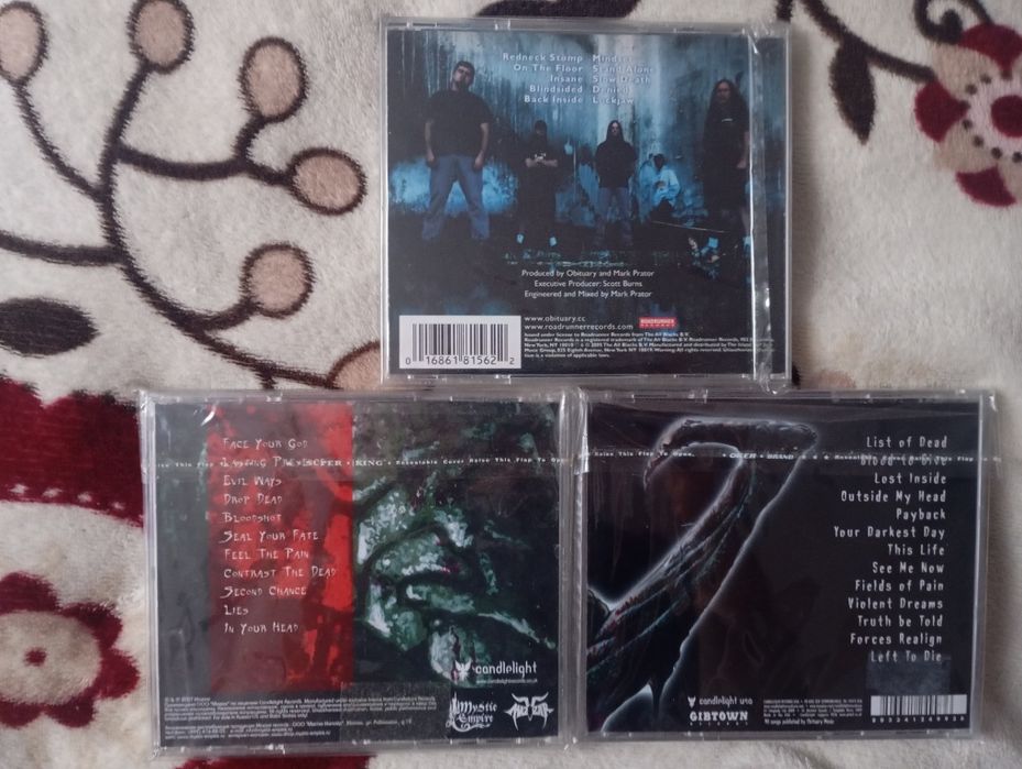 Фирменные CD Obituary