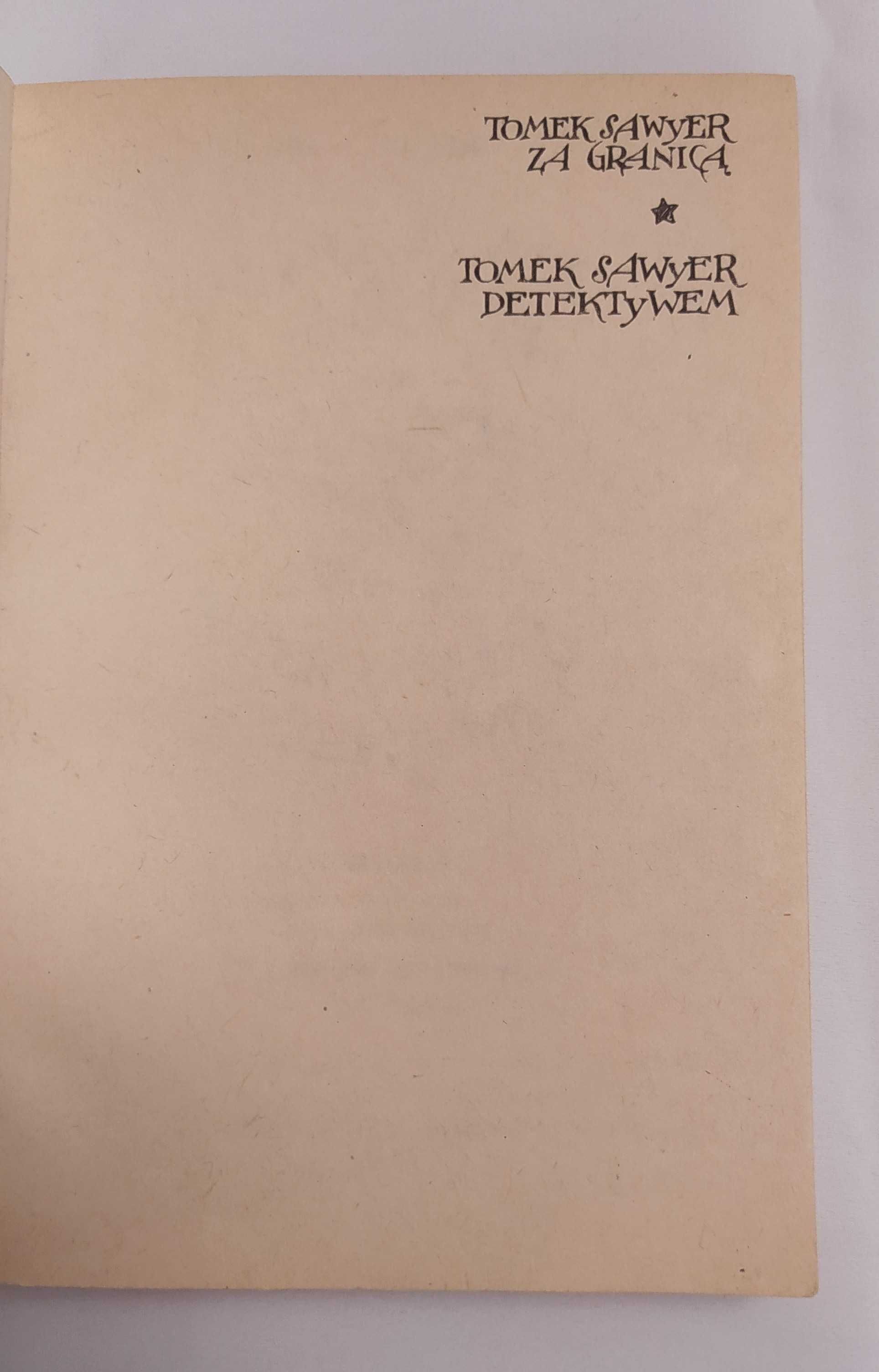 Tomek Sawyer za granicą – Tomek Sawyer detektywem