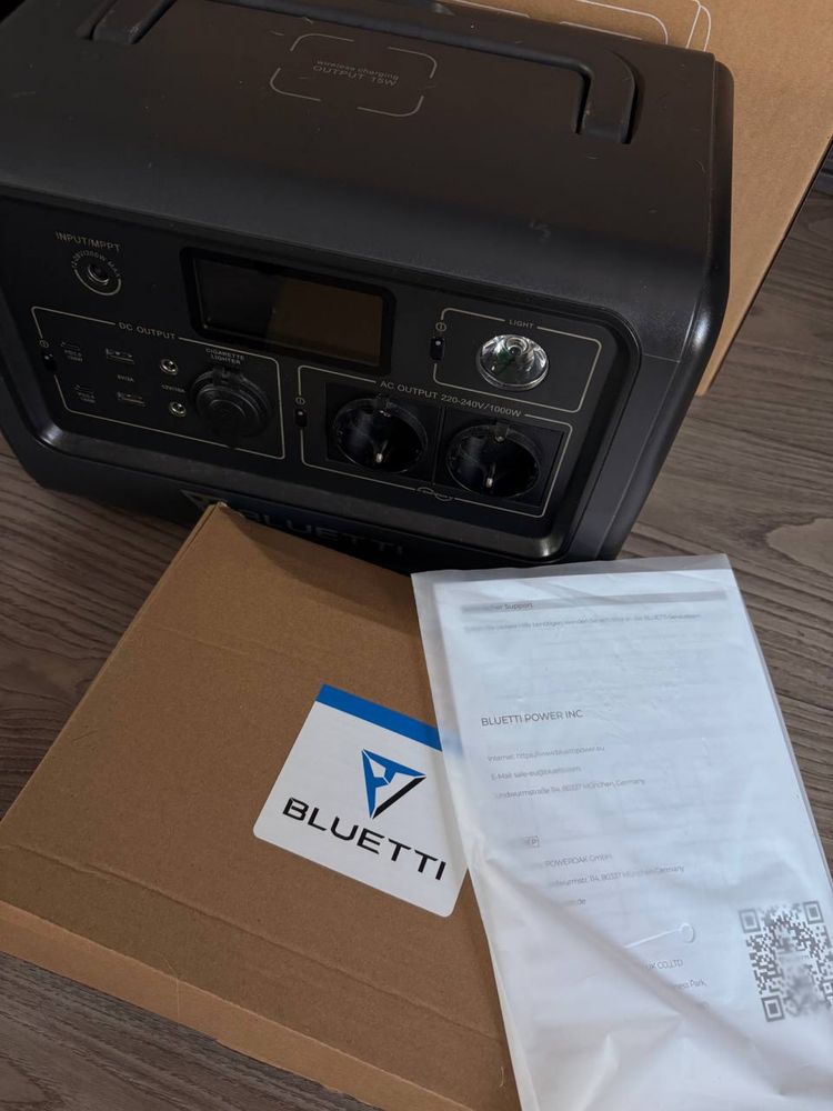 Зарядна станція Bluetti EB 70 EU| 1000 w| 716Wh