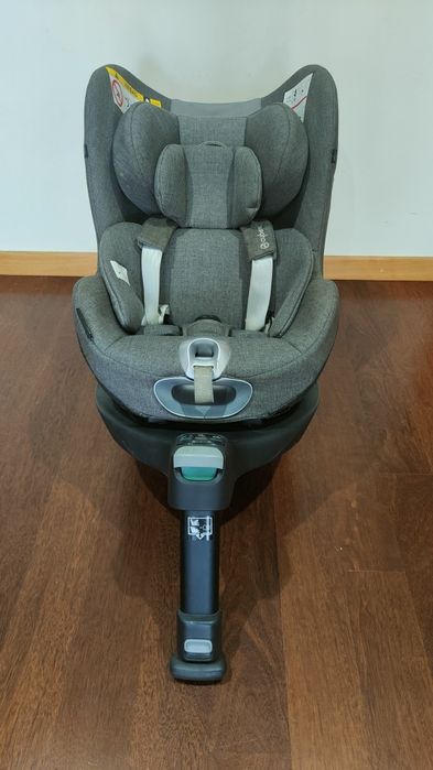 Cadeira Auto Cybex Sirona Z2 i-Size PLUS Soho Grey + Base Z Black