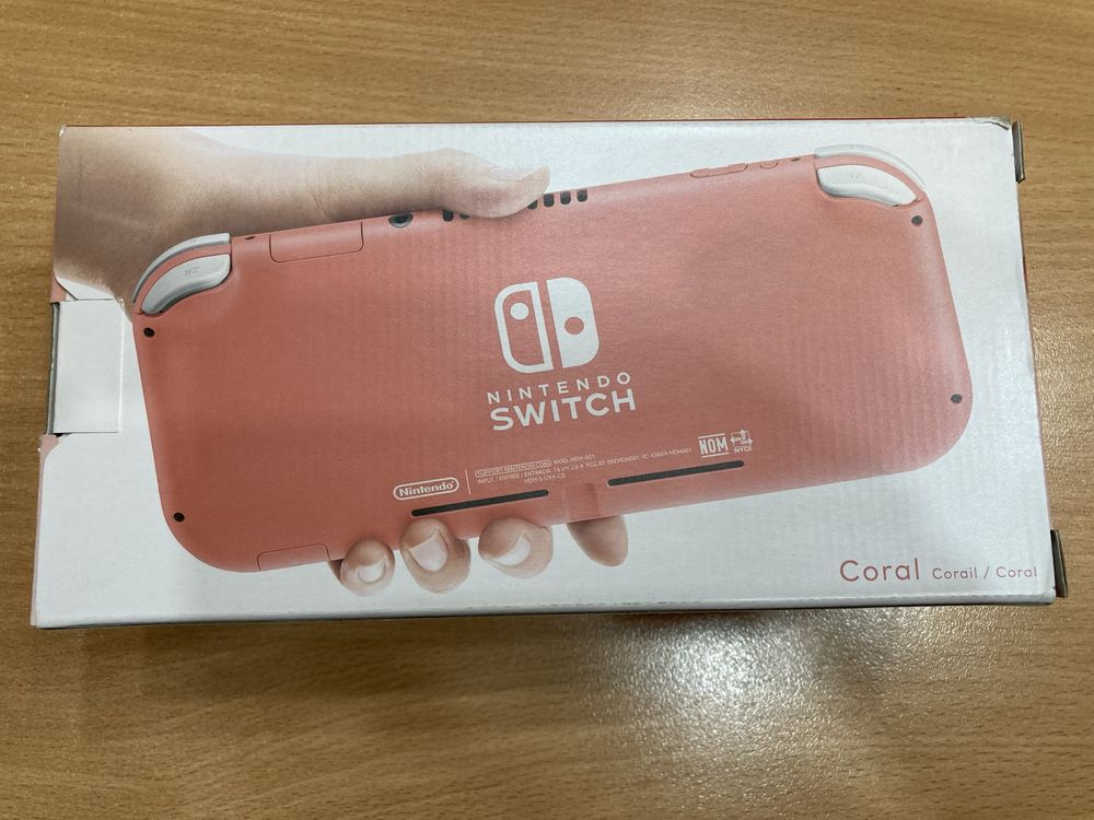 Nintendo Switch Lite coral