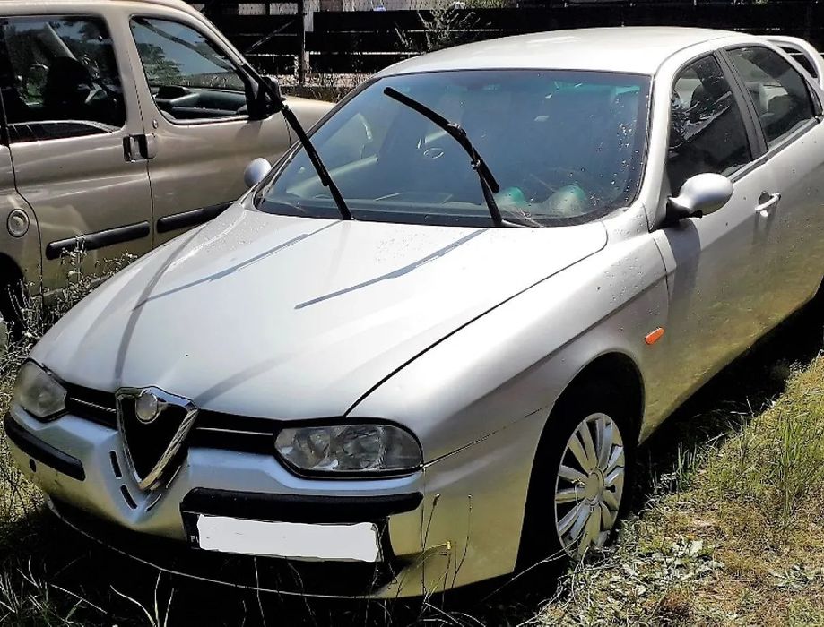 Alfa Romeo 156 „ ALFA Romeo 156 -1,9JTD ” 2000r. 200 tys.km, Srebrny Metalic, stan db