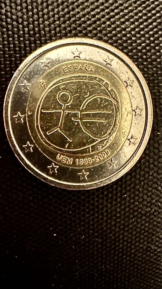 Moedas  de 2 euros raras