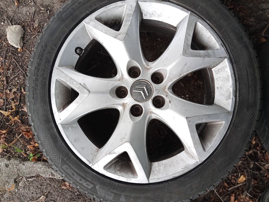 Koła alufelgi r17 citroen C5 x7 III