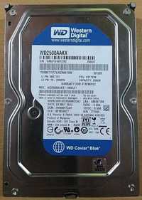 Винчестер жесткий диск 250 Gb SATA3 Western Digital WD2500AAKX