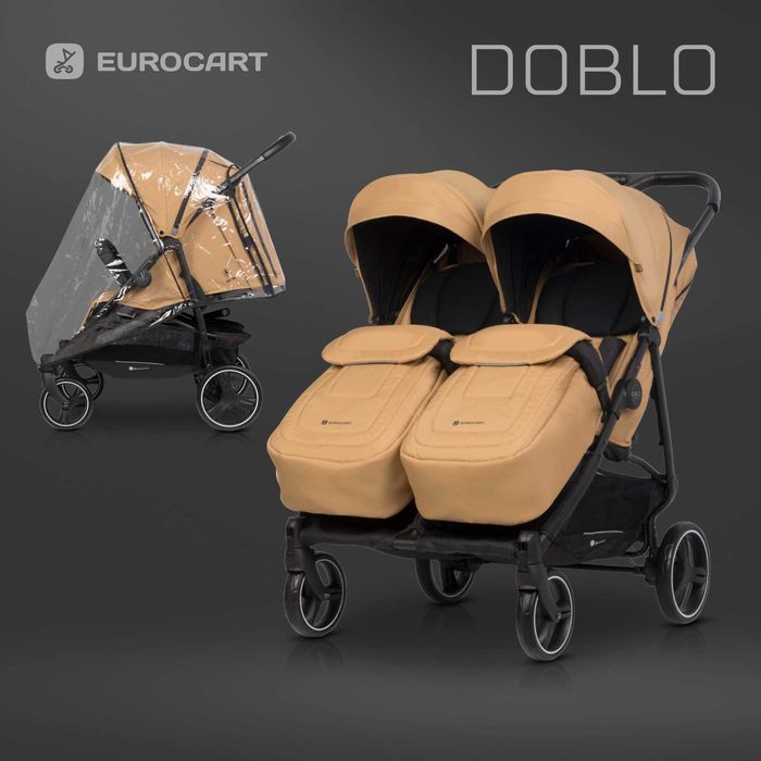 szkrabwita.pl Euro-Cart Doblo wózek spacerowy twin