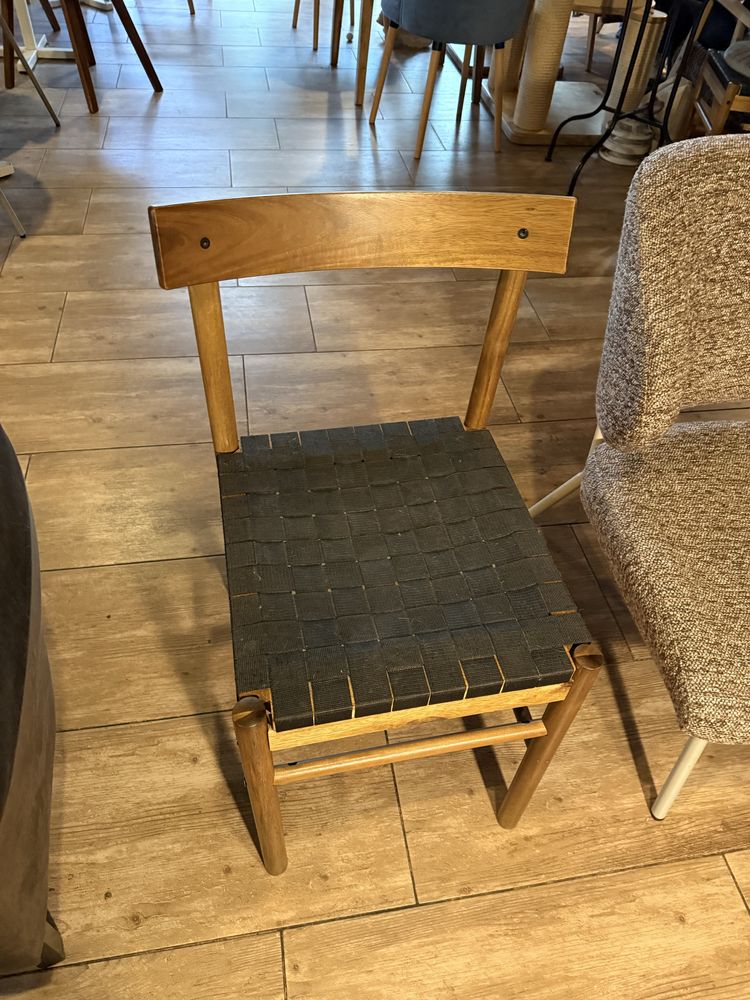 Krzeslo ikea z litego drewna