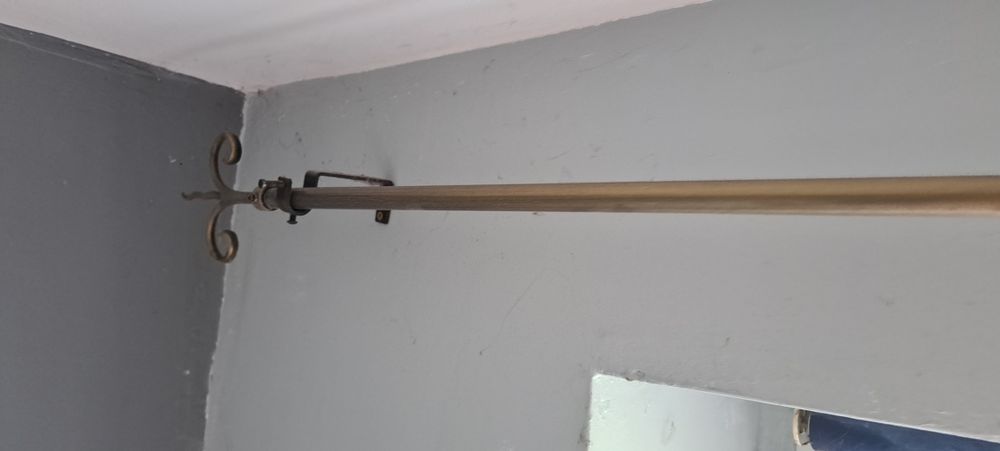 Karnisz 320cm kolor mosiądz