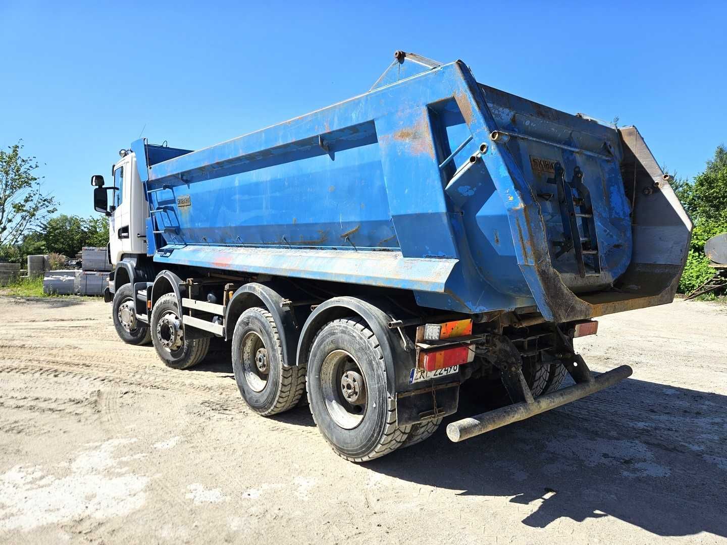 SCANIA R420 8X4, Wywrotka, PEŁEN RESOR-Manual!