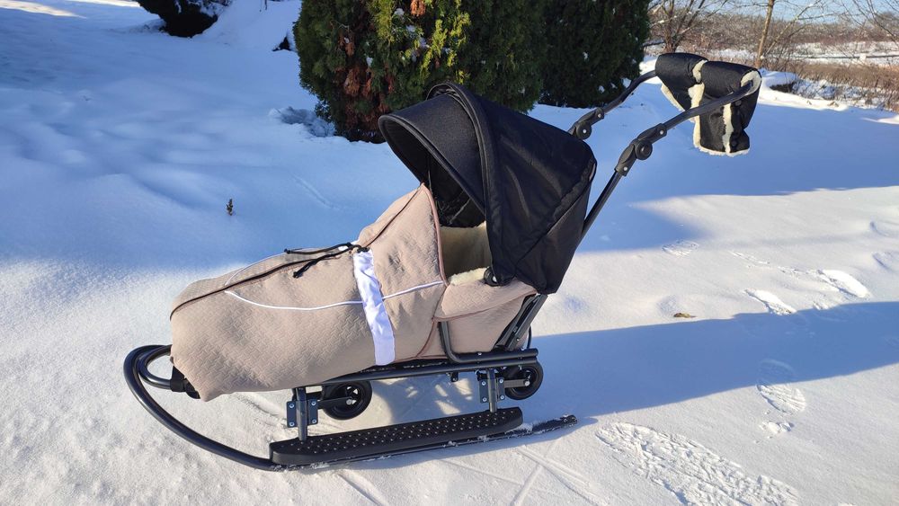 Санки сани Rasper Premium 7в1 Польша оригінал, в коробці!