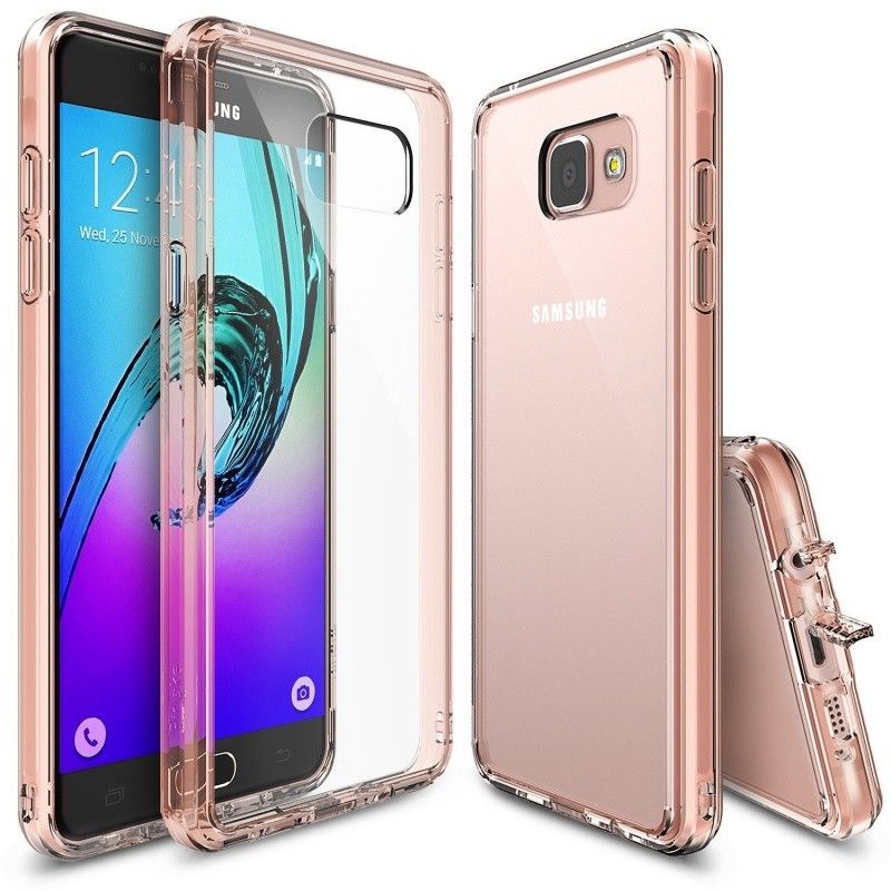 Etui Rearth Ringke Samsung Galaxy A3 2016 Fusion Rose Gold Crystal