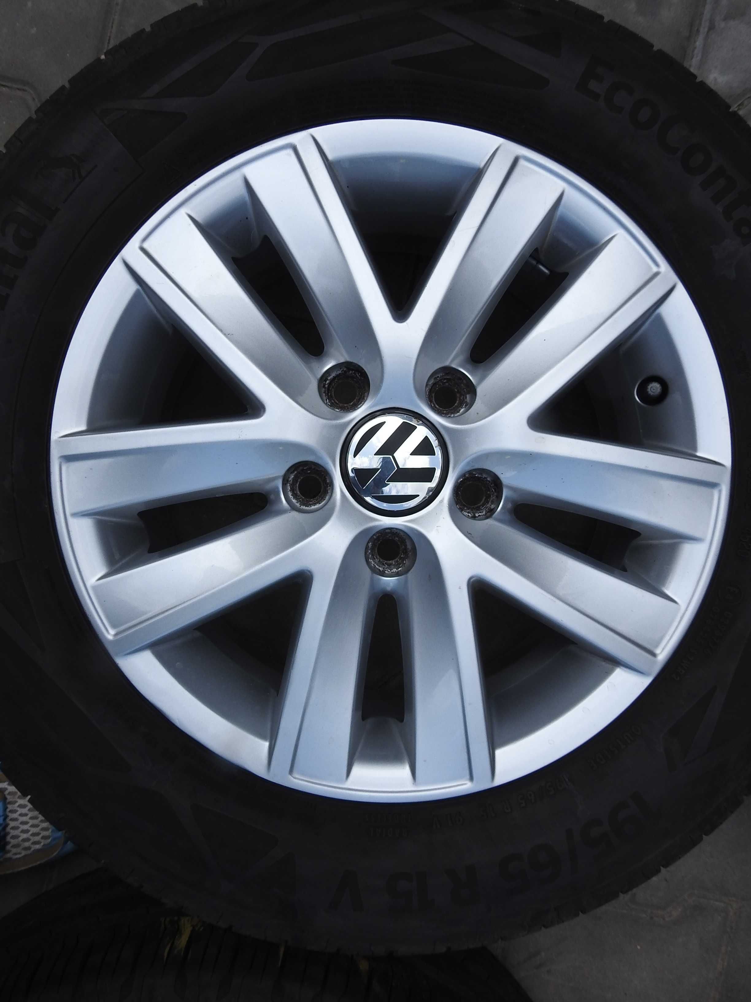 4x ALU VW 15'' 5x112 6J ET47 2K5 JAK NOWE