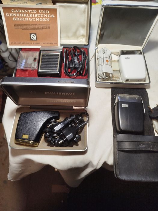 Stare sprawne maszynki do golenia