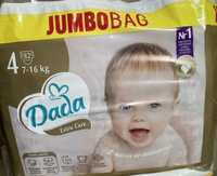 Pampersy Dada Jumbo bag 6 paczek rozmiar 4