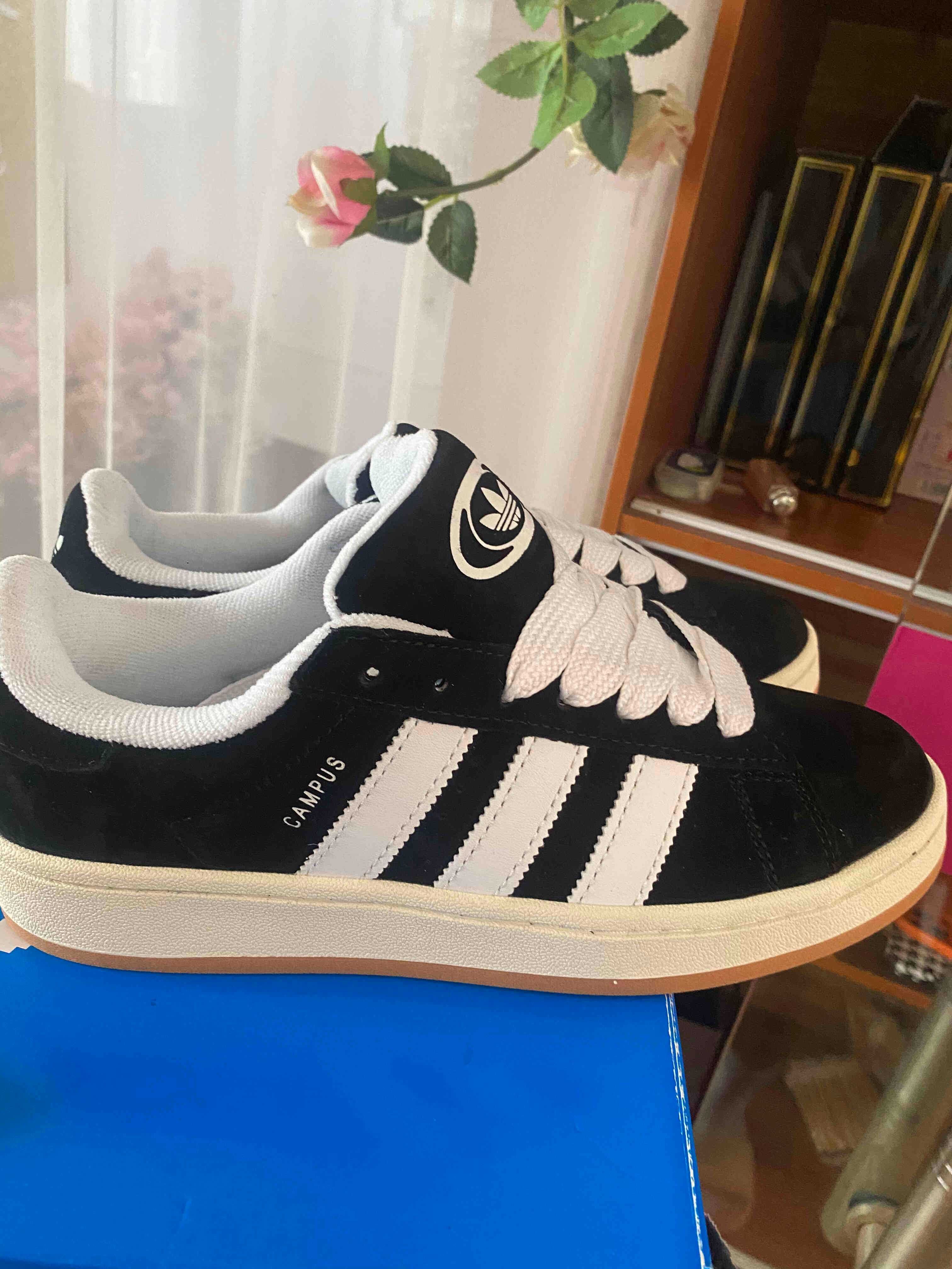 Goma Adidas Campus 00s Low Negro Blanco 38