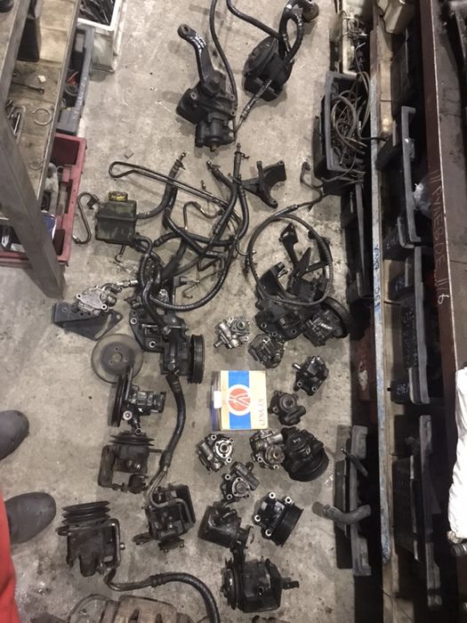 Рулевая рейка насос Форд Транзит корпус вал рулевое колонка шланг.