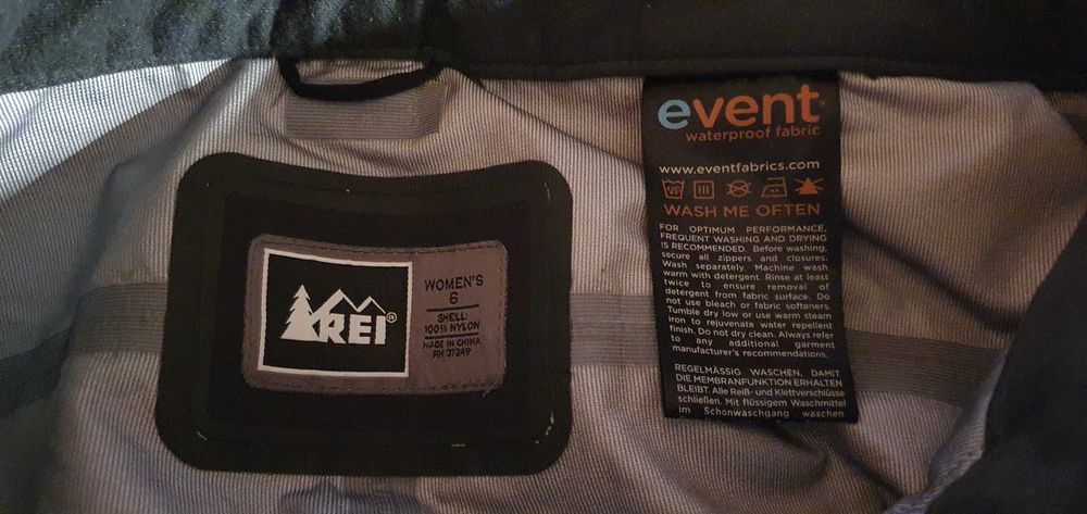 Spodnie wodoodporne damskie rozmiar 6