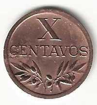 X Centavos de 1960, Republica Portuguesa