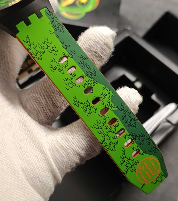 Zegarek limitowany Swatch SB01Z102 Dragon Ball Z - SHENRON X SWATCH