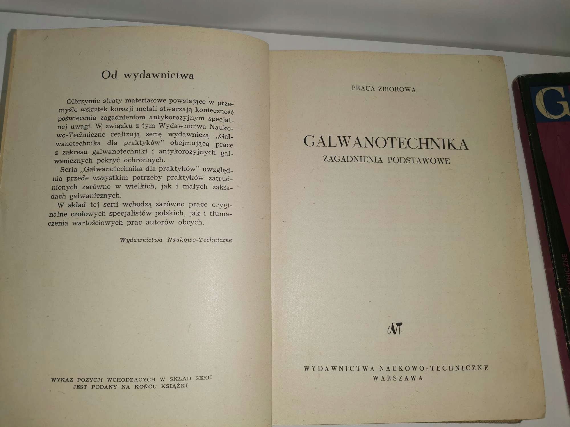 Galwanotechnika dla praktyków zagadnienia podstawowe + formy wtryskowe