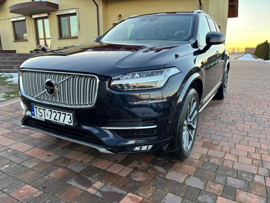 Volvo XC 90 Pierwszy właściciel - serwis ASO 7 os. Pneumatyka
