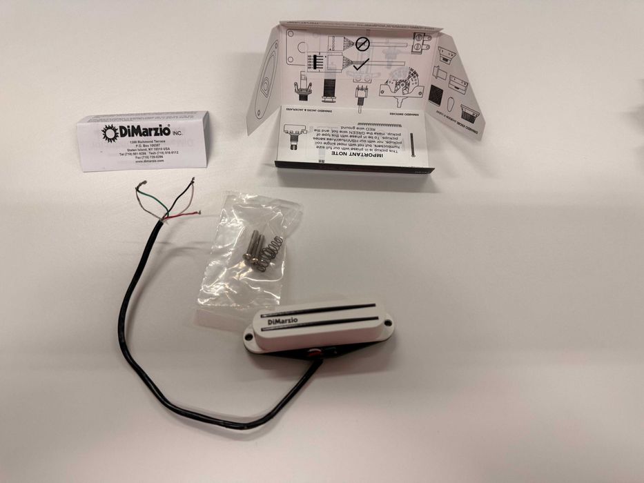 Dimarzio The Cruiser® Neck, DP 186 White, Ibanez Andy Timmons AT100