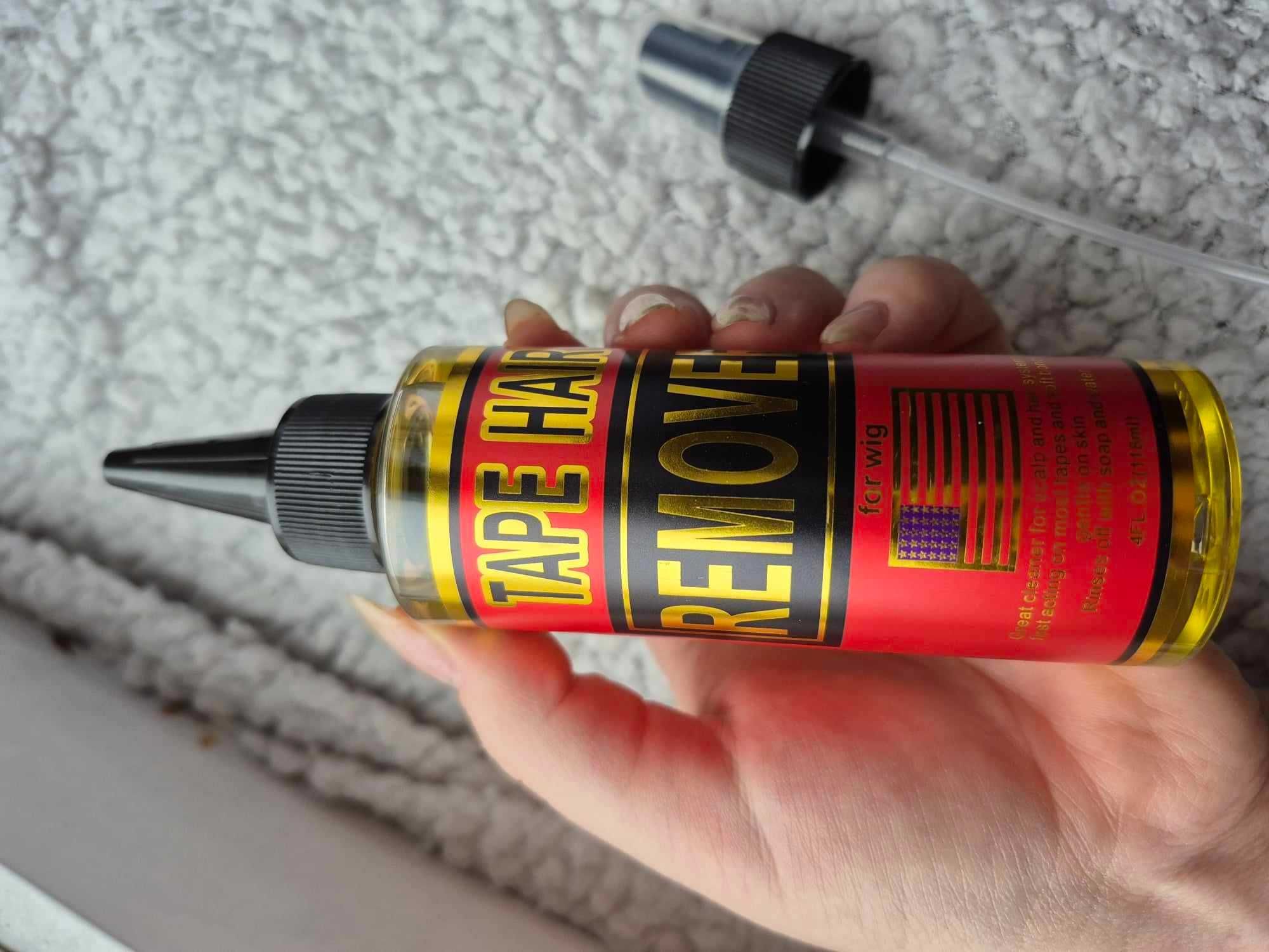 Remover 118ml DUŻY do zdejmowania kleju po perukach, tape on, tupetach
