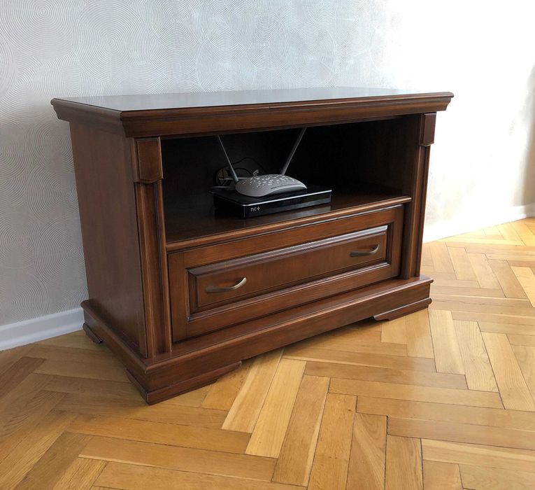 Stolik pod telewizor # szafka RTV # drewno