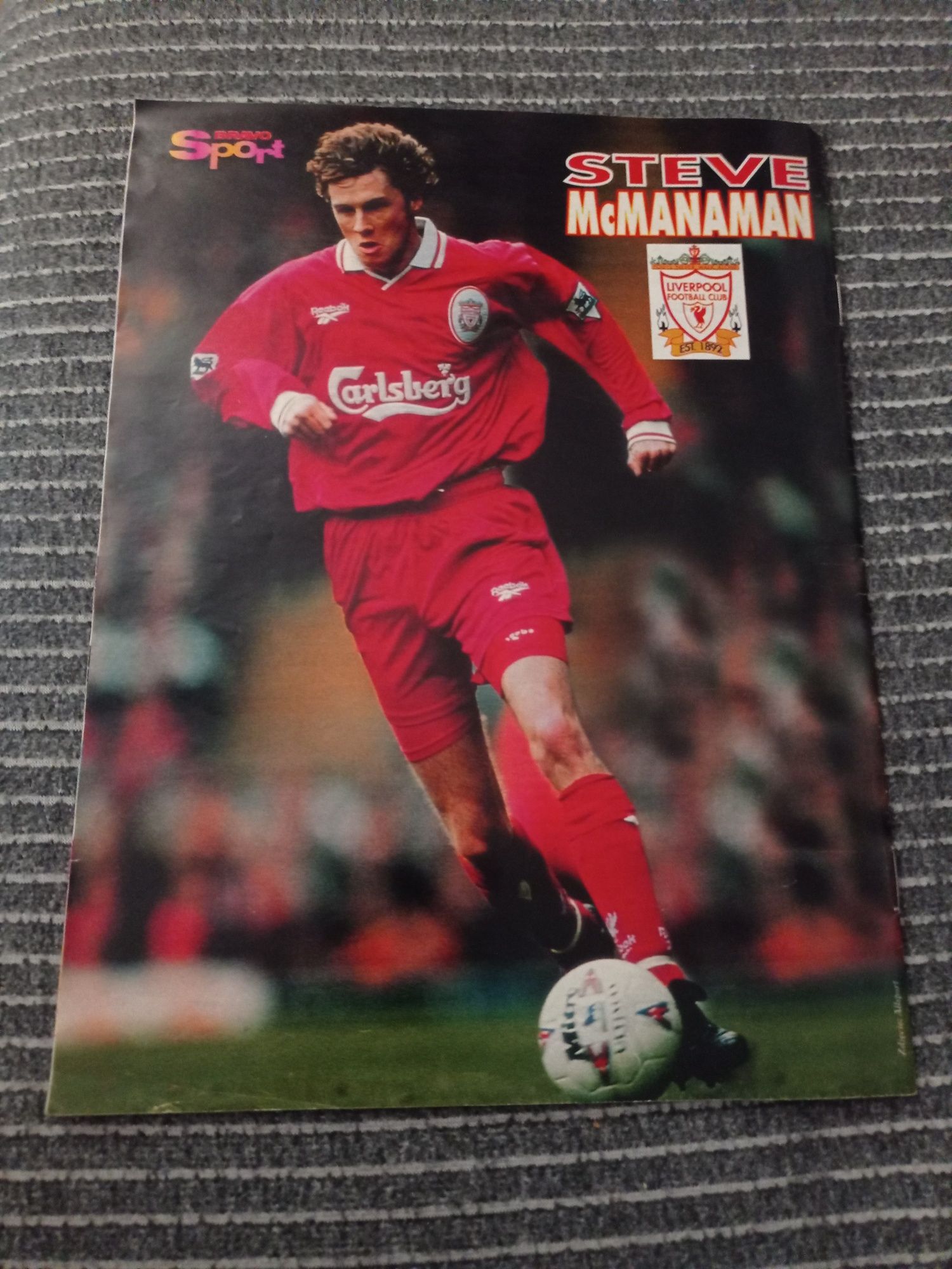 Magazyn Bravo Sport nr 23 listopad 1997 komplet  plakatow mcmanaman