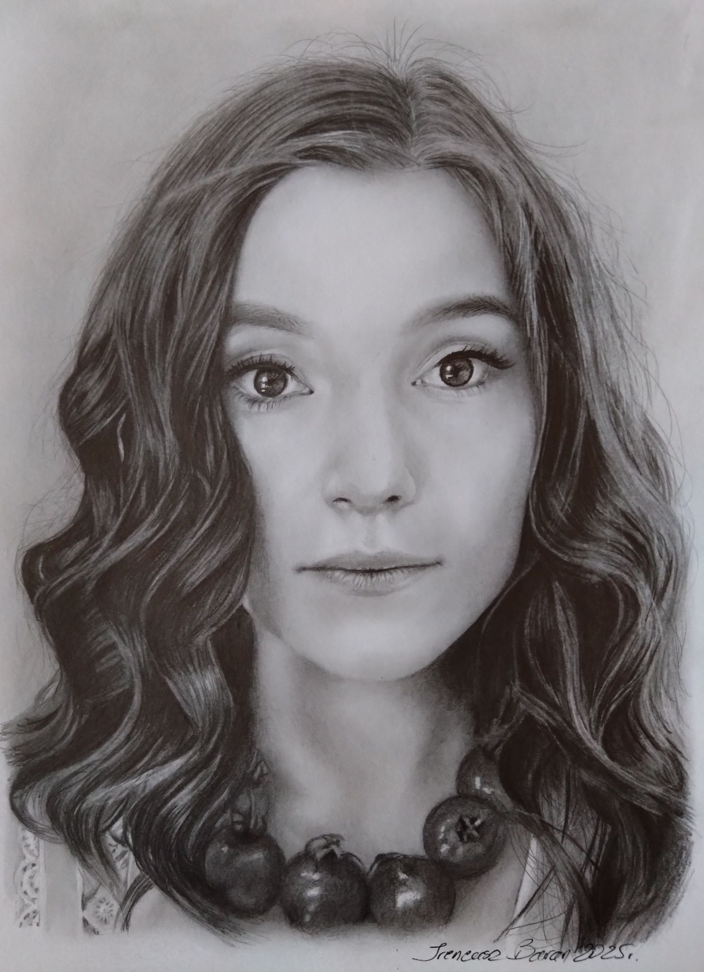 Portret SANAH w ołówku