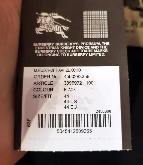 Пальто мужское Burberry London Holcroft (оригинал, новое)