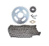 Zestaw napędowy zębatki łańcuch Quad 72 Quad 110 Quad 125 Loncin Bemi