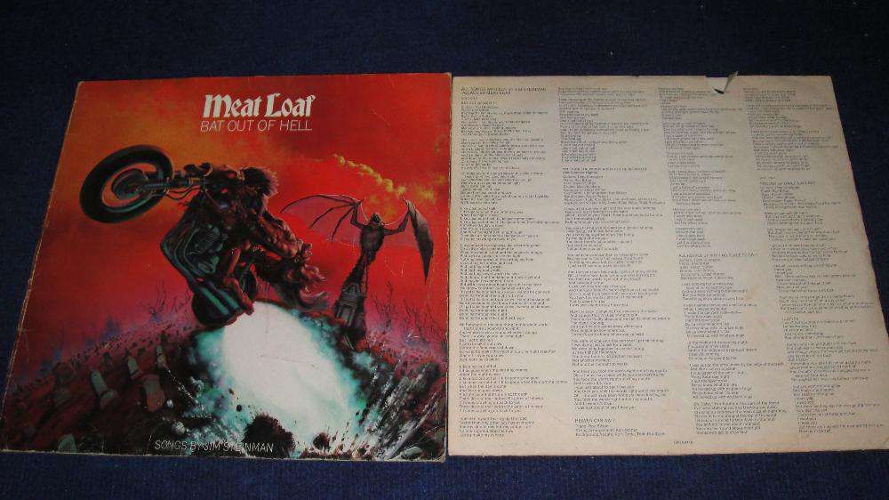 Vinil Meat Loaf " Bat out of Hell "