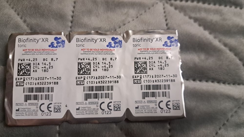 Линзи для очей Biofinity